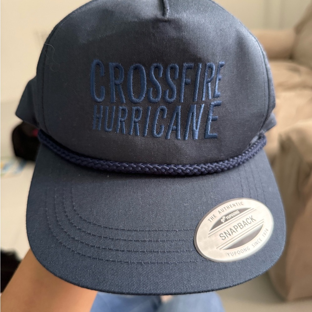 Crossfire Hurricane Blue Snapback Hat